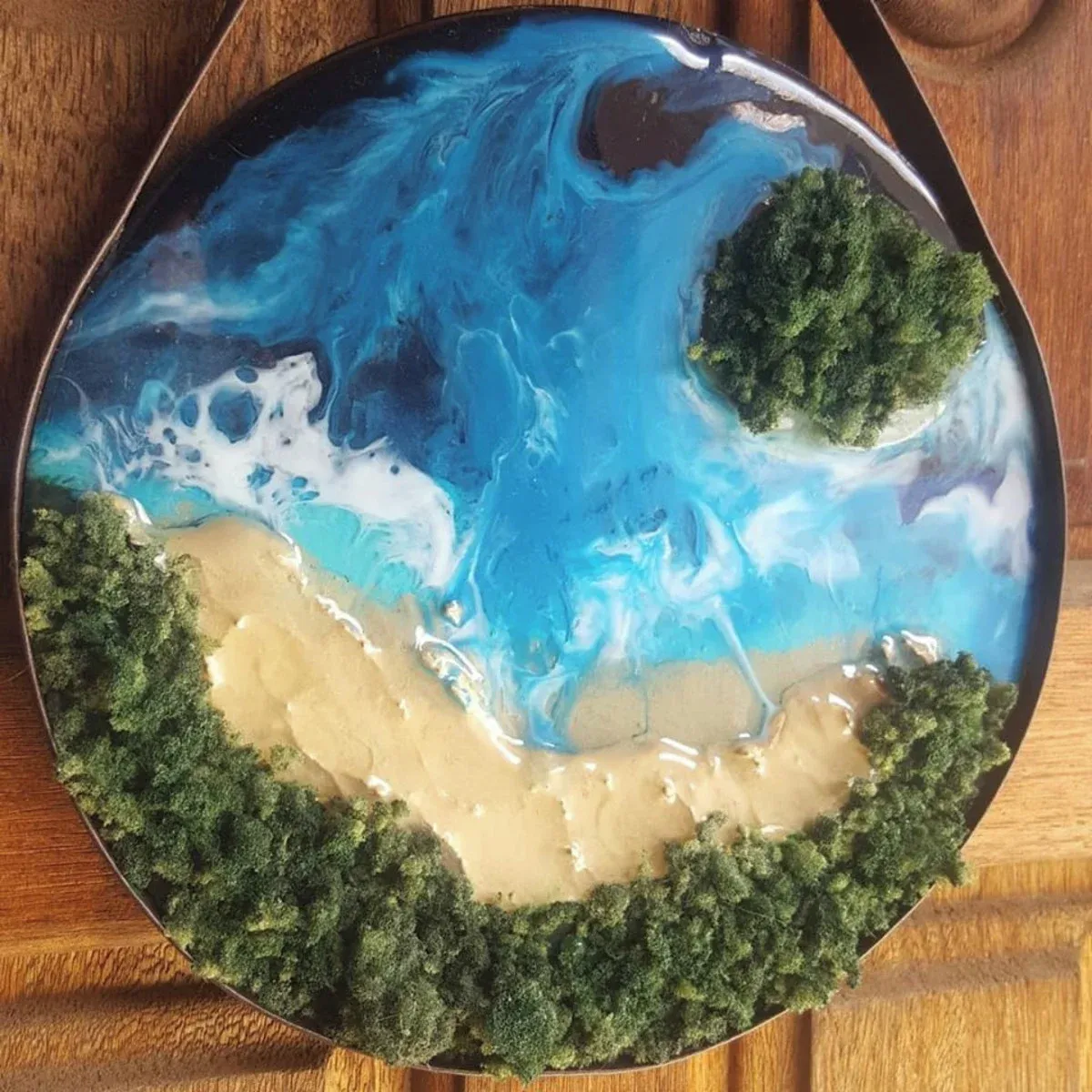 Quadro decorativo em resina